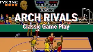 [Classic Game Play] Arch Rivals (Basketball Game)