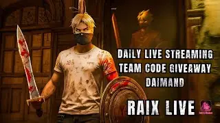 RAIX LIVE 🔴  TODAY NEW LIVE STREAMING TEAM CODE GIVEAWAY REDEEM CODE GIFT 🎁🎁🎁 #live #shortfeed
