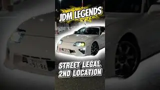 Легенды Jdm на выставке Street Legal Car встречаются с Одайбой, Токио, Япония #streetlegal #toyot...