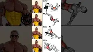 Best Six Pack Abs Workout at Home #sixpack #sixpackabs #shorts