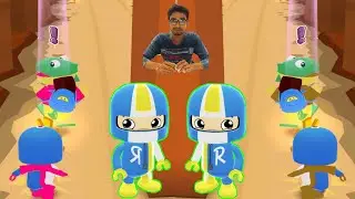 Tag With Ryan New Costume Of Daredevil Ryan Funny Mirror Gameplay !!!