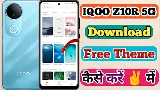iqoo z10r 5g free theme change kaise kare // how to change free theme in iqoo z10r 5g