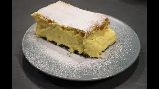 Blätterteig Vanillecremeschnitte | Einfach | Frisch | Schnell