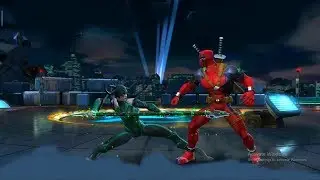 HELA VS DEADPOOL - EPIC BATTLE MARVEL SUPERHEROES