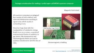 How MEMS Technology is being used in Quantum Devices