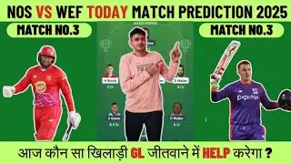 NOS vs WEF Dream11 Team | NOS vs WEF Today Match Prediction | NOS vs WEF | WEF vs NOS | The Hundred