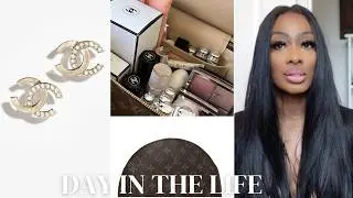 *THAT* girl glow up guide ⭐️ how to become your higher self |What's in my bag? Louis Vuitton ALMA BB