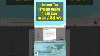 How to Pay Income Tax Online? 💳 UPI & Credit Card Method Explained!