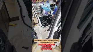 Car Sound Damping done in Xuv-500 @ Classic Car Zone 📞 9538678627 #bangalore