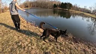 going for a walk.