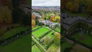 #Renishaw Hall & Gardens, #England #Travel Flight Scenic View #Landscape Mansion Nature Nice #Enjoy