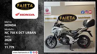 Honda NC 750 X DCT Urban - 2024 | 11.779 Km | Faieta Motors Usato