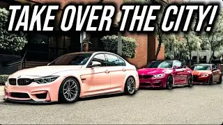 3 M's DEEP-SHUTTING DOWN THE CITY!!! (*CRAZY WRAP COLORS*)