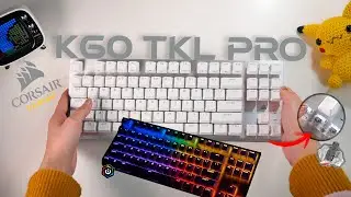 CORSAIR K60 PRO TKL OPX 😱 Switches ÓPTICOS, HOT SWAPPABLE pero...¿VALE LA PENA?🤔