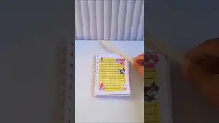 Yellow Mini Journal 💛🍒647🍒 #cute #minijournal #sticker #aesthetic #shorts #shortvideo #viral