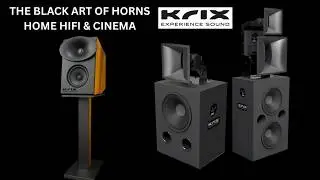 Horn loaded speakers from HiFi to Home Theatre and Cinema Dominance: The Krix Story.
