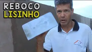 REBOCO acabamento liso