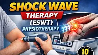 Shock Wave Therapy (ESWT) Explained in English | Physiotherapy | Indications, Mechanism & Dosage