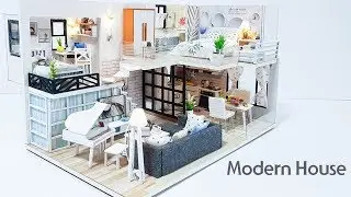 DIY Miniature DollhouseㅣModern Houseㅣ모던하우스 미니어쳐하우스ㅣ박소소