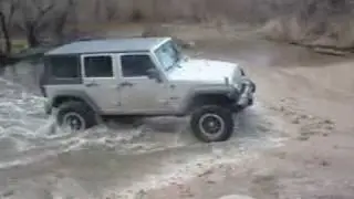 Jeep crossing willow creek