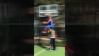 Real Spider-Man?😱🤯🕸️🕷️#global #dunk #basketball #spiderman