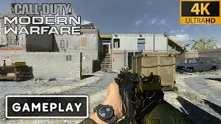 Call of Duty Modern Warfare: Shoot House Gameplay (No Commentary)