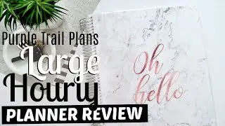 📓Purple Trail Planner - 2018 Walk Through & Review!