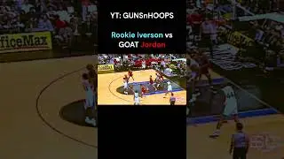 When A NBA Rookie Crossed Over MICHAEL JORDAN! #shorts #nba