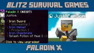 Paladin X  - Hypixel Blitz Survival Games