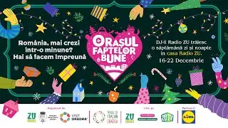 Fii Moș Crăciun pentru 2 fetițe: Un scaun de birou și dulciuri | Orașul Faptelor Bune 2021
