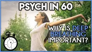 Why is Deep Breathing Important? | Psych in 60