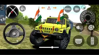 Modified Mahindra Thar ROXX Games Indiancarsimultor3dgame thargadiwalagame Android Gameplay #2026
