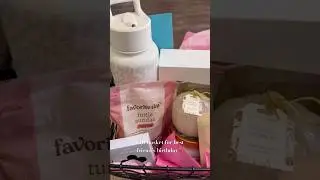 Affordable gift basket idea! #asmr #birthday #gift #giftbasket #giftbasketideas