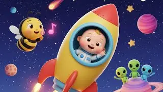 Space Journey 🚀 | Kids nursery rhymes ✨