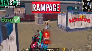 RAMPAGE Mission 🔥 Frenzy | Survivor Pass & Extreme Mission | New State Mobile #RampagemissionFrenzy