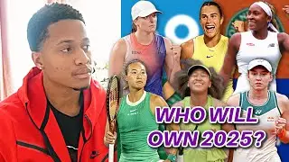 WTA Grand Slam & Top 20 PREDICTIONS for 2025 (ft @TunedIntoTennis)