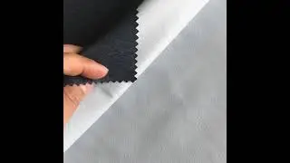 TPU Milky Membrane NPW1/R4KR5 N/T Twill Taslan Fabric with 70D*160D｜Fabric Display｜#shorts