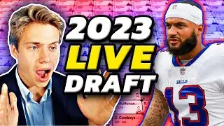 A 2023 Fantasy Football Mock Draft !