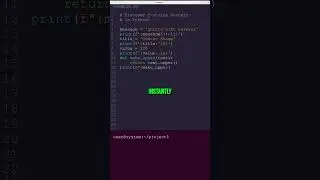 5 Tricks Python's f-String Magic: Reverse Text and More! #programming #python #coding #codingshorts