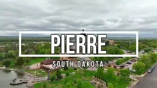 Pierre, SD - 4K Aerial Tour