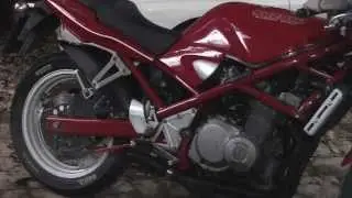 Suzuki bandit 400 alarm & gp exhaust style