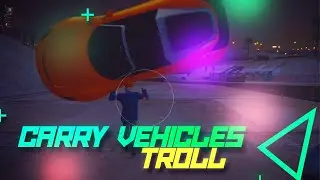 How To Carry/Throw Vehicles FiveM Troll Using Eulen Cheats