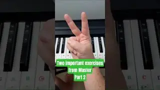 Weekly exercises for piano technique from a professional pianist! Tutorial Part 2