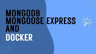 MongoDB Mongoose Express and Docker