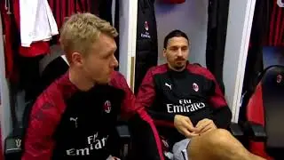 Zlatan Ibrahimovic Gives Simon Kj&aelig;r Real Estate Advice