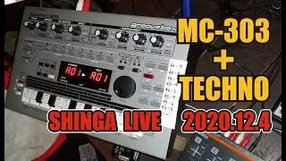 MC-303でライブ！MINIMAL TECHNO