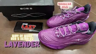 Way of Wade 808 5 Ultra V2 &lsquo;LAVENDER&rsquo; #unboxing #wayofwade #8085ultra #dwyanewadeshoes #wade