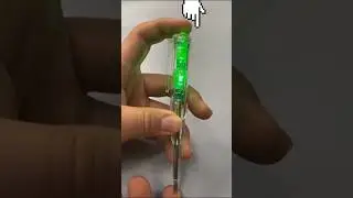 Electrical tester pen #electrician #tester #shorts