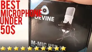 Best mic under $50 // Devine M-mic USB