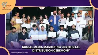 Social Media Marketing Certificate Distribution Ceremony